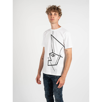 Les Hommes LKT219-700P | Round Neck T-Shirt Wit