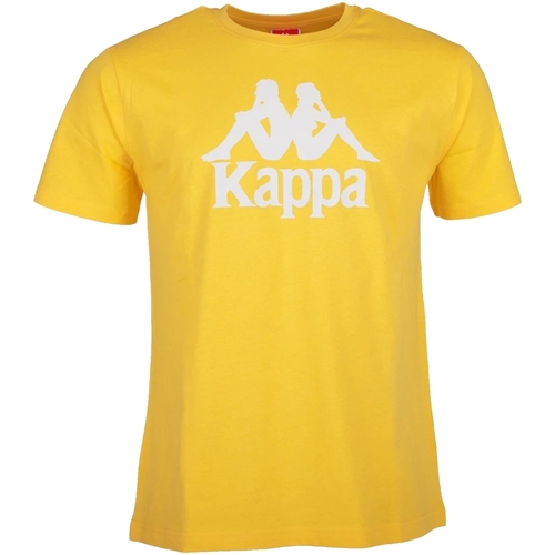 Textiel Jongens T-shirts korte mouwen Kappa Caspar Kids T-Shirt Geel