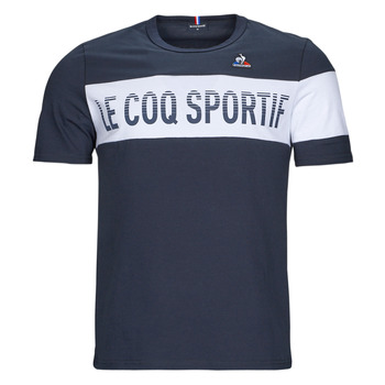 Textiel Heren T-shirts korte mouwen Le Coq Sportif BAT Tee SS N°2 M Zwart