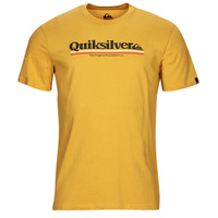 Textiel Heren T-shirts korte mouwen Quiksilver BETWEEN THE LINES SS Geel