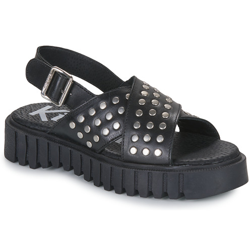 Schoenen Dames Sandalen / Open schoenen Kickers KICK FACT Zwart