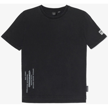 Textiel Jongens T-shirts & Polo’s Le Temps des Cerises T-shirt URBYBO Zwart