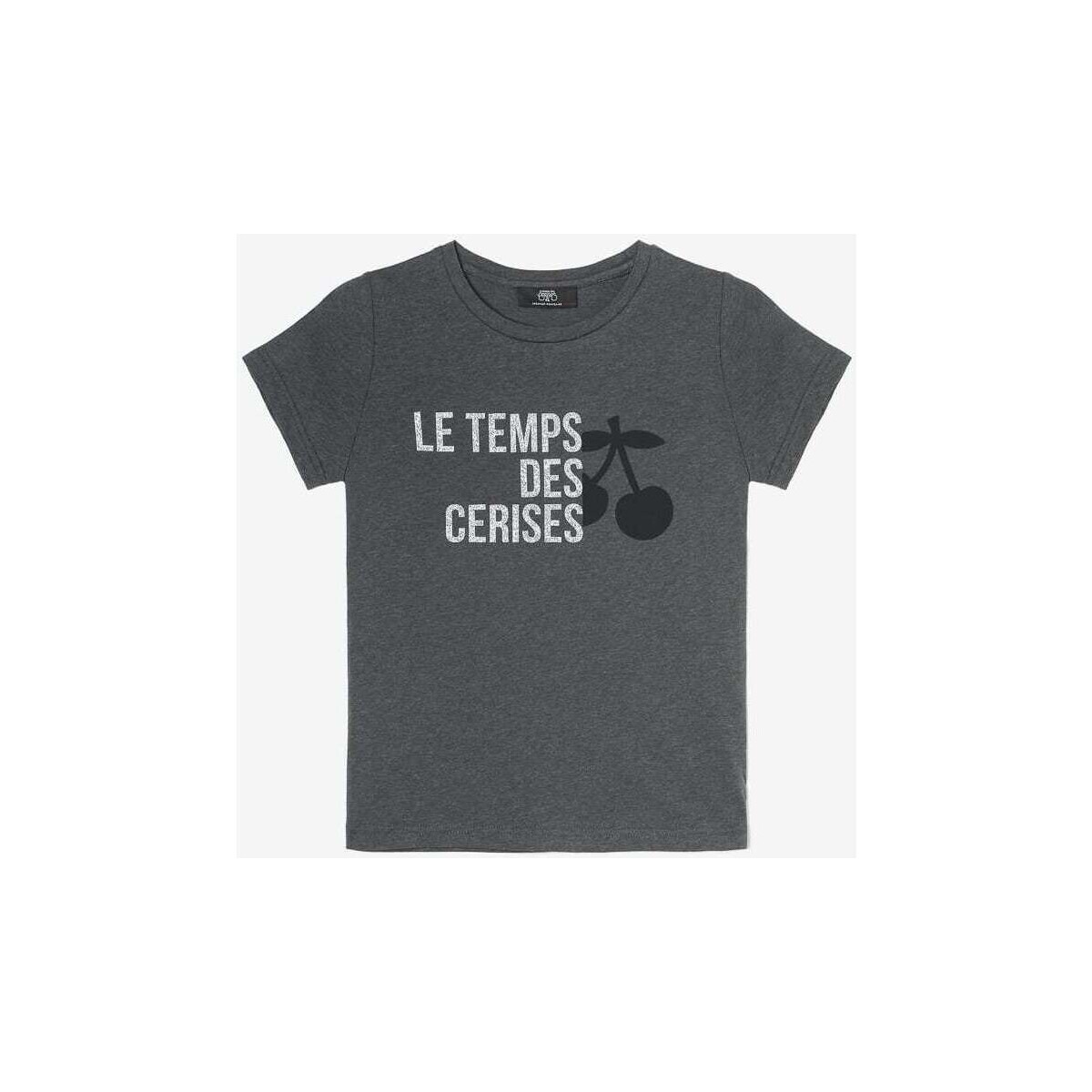 Textiel Meisjes T-shirts & Polo’s Le Temps des Cerises T-shirt NASTIAGI Grijs