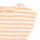 Textiel Meisjes Jumpsuites / Tuinbroeken Roxy TURN UP THE SUN Wit / Oranje