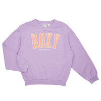 Textiel Meisjes Sweaters / Sweatshirts Roxy BUTTERFLY PARADE Violet / Geel