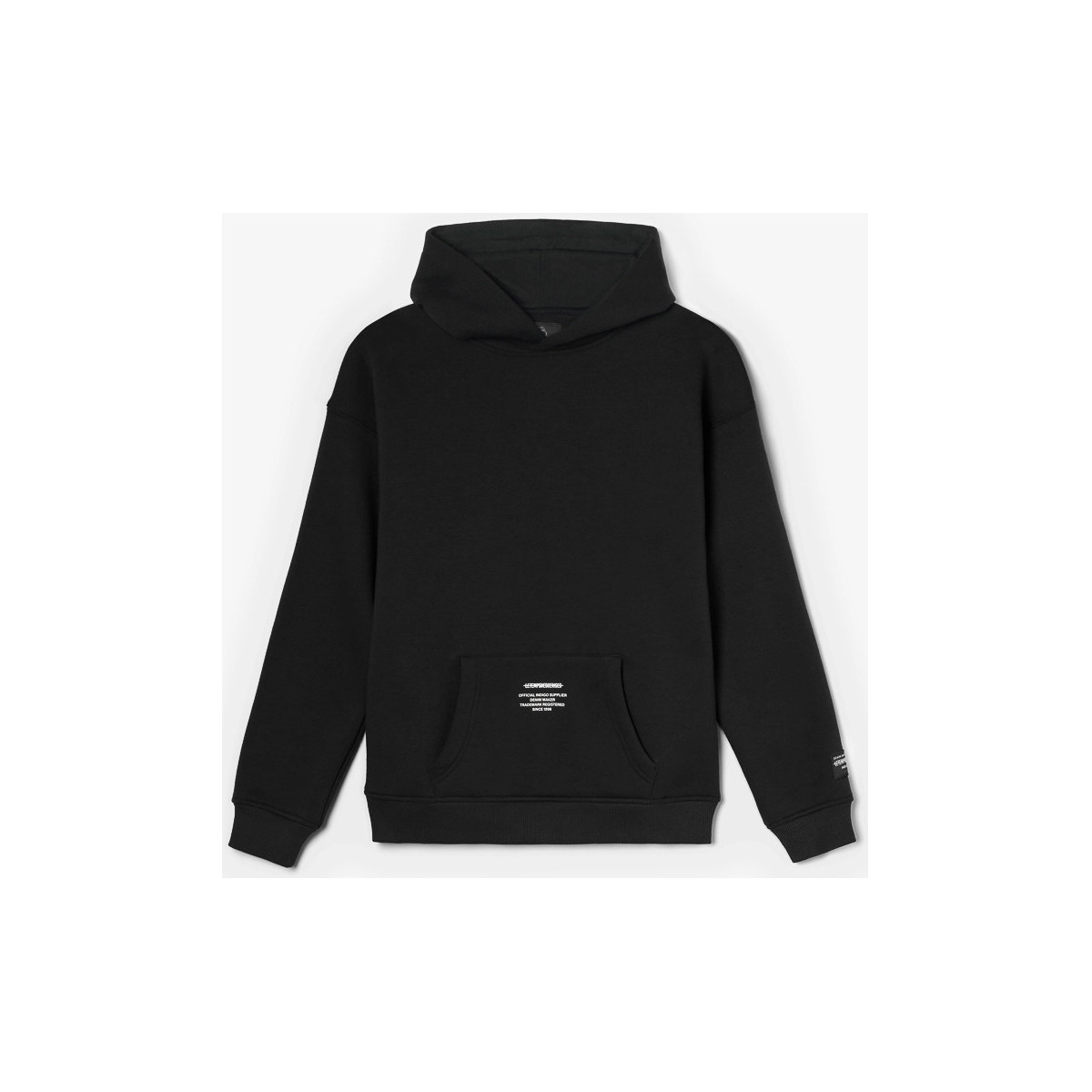 Textiel Jongens Sweaters / Sweatshirts Le Temps des Cerises Sweater met capuchon TANBO Zwart