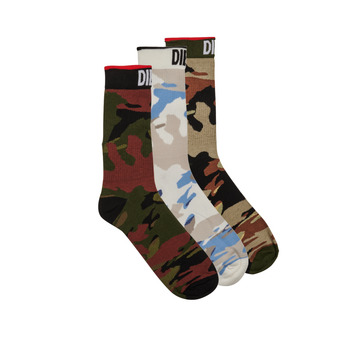 Ondergoed Heren High socks Diesel SKM RAY X3 Multicolour