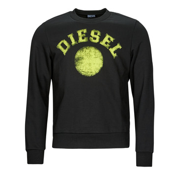 Textiel Heren Sweaters / Sweatshirts Diesel S-GINN-K30 Zwart / Groen