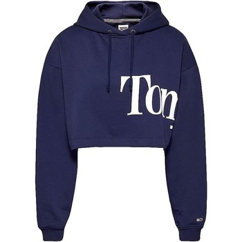 Textiel Dames Sweaters / Sweatshirts Tommy Jeans SUDADERA AZUL MUJER   DW0DW13577 Blauw