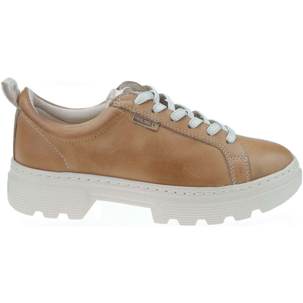 Schoenen Dames Sneakers Pikolinos Asturias W4W-6850 Bruin