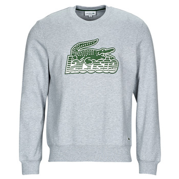 Textiel Heren Sweaters / Sweatshirts Lacoste SH5087 Grijs / Groen