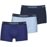 Ondergoed Heren Boxershorts Lacoste 5H7686 X3 Zwart / Blauw