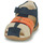 Schoenen Kinderen Sandalen / Open schoenen Kickers BIGBAZAR-2 Marine / Koraal / Beige