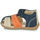 Schoenen Kinderen Sandalen / Open schoenen Kickers BIGBAZAR-2 Marine / Koraal / Beige