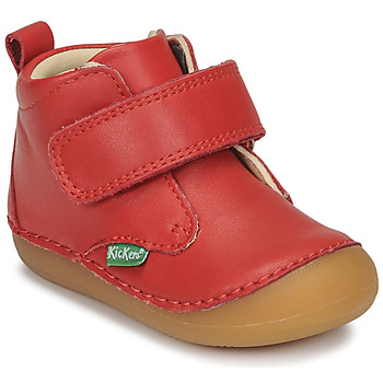 Schoenen Kinderen Laarzen Kickers SABIO Rood