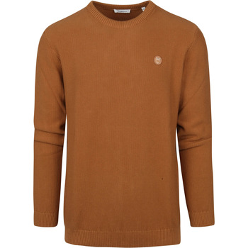 Textiel Heren Sweaters / Sweatshirts Knowledge Cotton Apparel Sweater Bruin Bruin