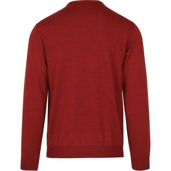 Suitable Merino Pullover O Rood Rood
