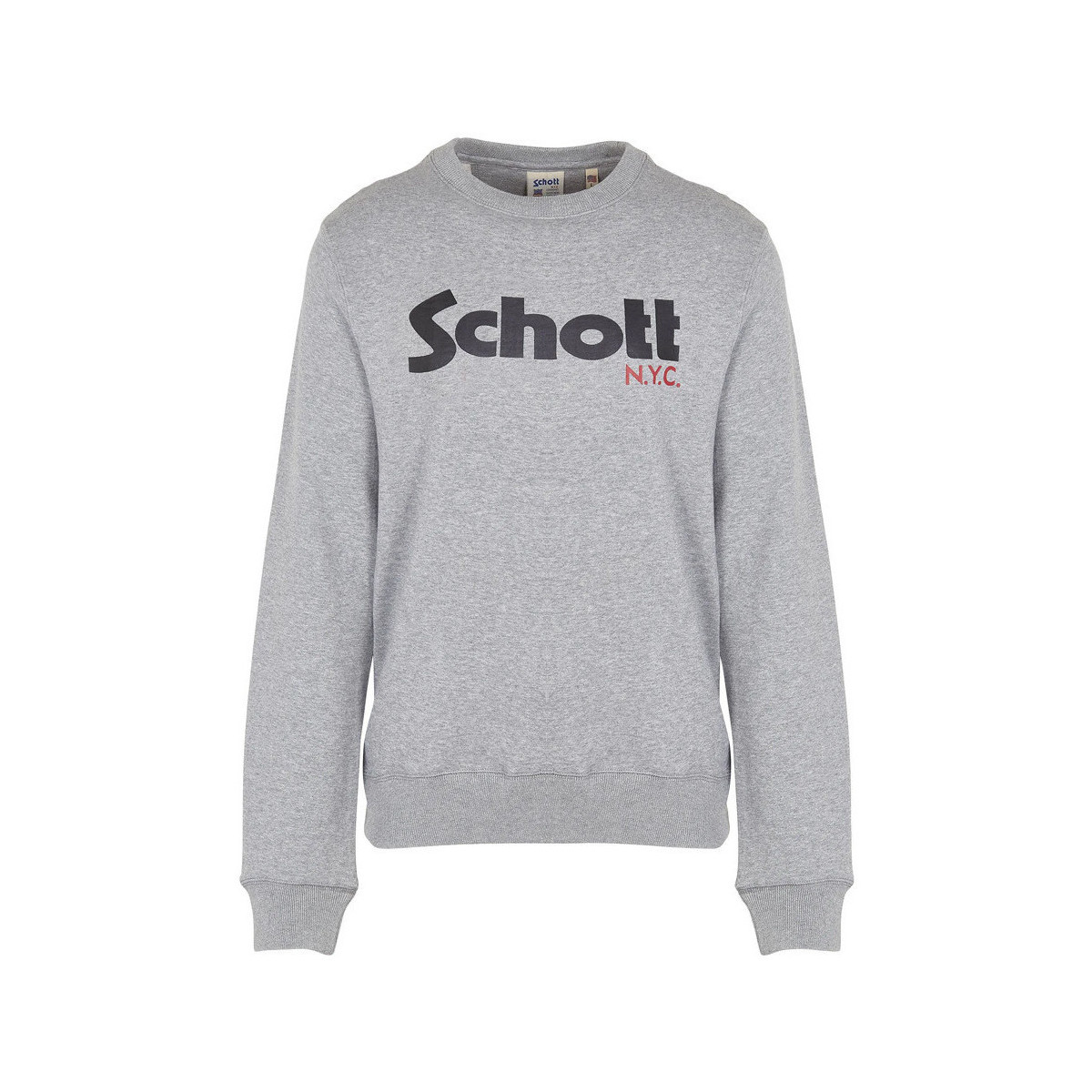 Textiel Dames Sweaters / Sweatshirts Schott  Grijs
