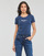 Textiel Dames T-shirts korte mouwen Pepe jeans NEW VIRGINIA Marine
