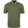 Textiel Heren T-shirts & Polo’s Fred Perry Striped Collar Polo Shirt Groen