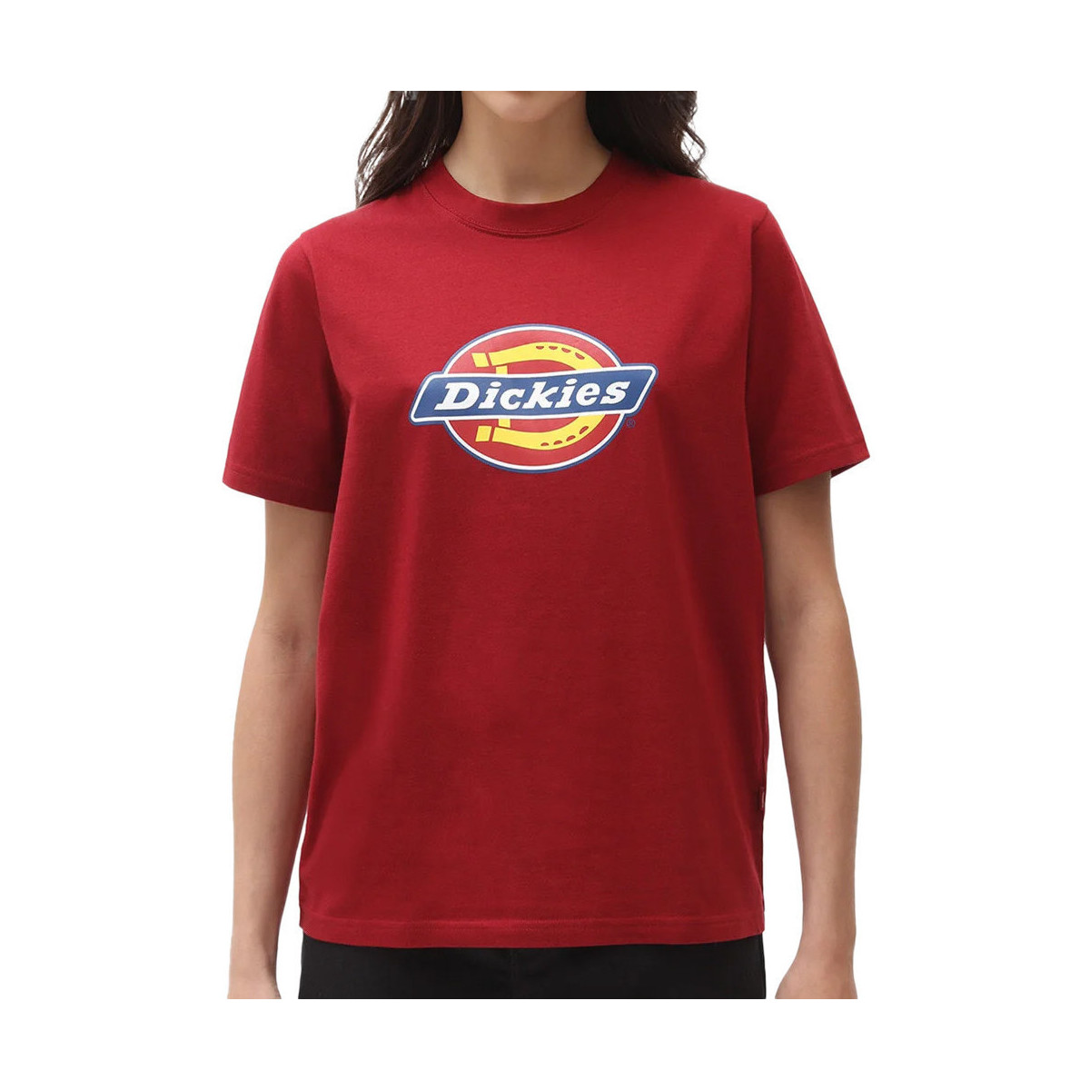 Textiel Dames T-shirts & Polo’s Dickies  Rood