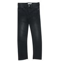 Textiel Jongens Skinny jeans Name it NKMSILAS XSLIM JEANS Zwart