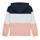 Textiel Meisjes Sweaters / Sweatshirts Name it NKFTARLIE LS SWEAT Roze / Wit / Marine