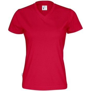 Textiel Dames T-shirts met lange mouwen Cottover  Rood