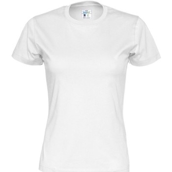 Textiel Dames T-shirts met lange mouwen Cottover  Wit