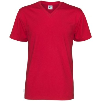 Textiel Heren T-shirts met lange mouwen Cottover  Rood