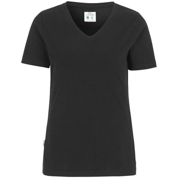 Textiel Dames T-shirts met lange mouwen Cottover  Zwart