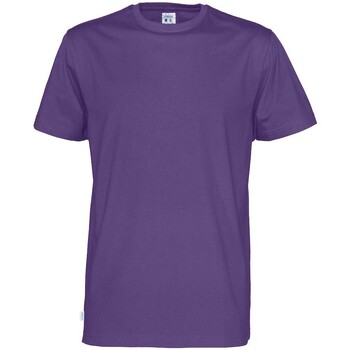 Textiel Heren T-shirts met lange mouwen Cottover  Violet
