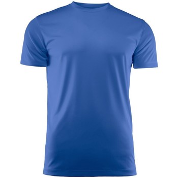 Textiel Heren T-shirts met lange mouwen Printer Red  Blauw
