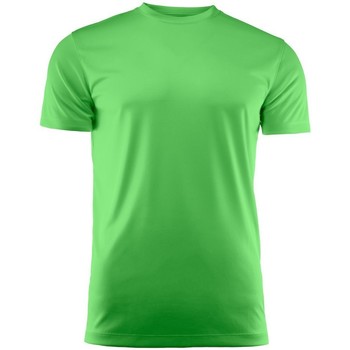 Textiel Heren T-shirts met lange mouwen Printer Red  Groen