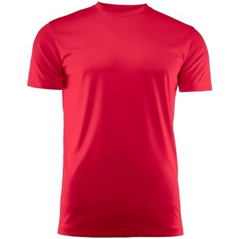 Textiel Heren T-shirts met lange mouwen Printer Red  Rood