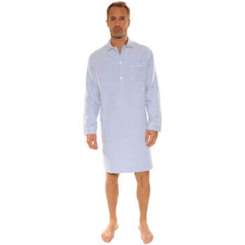 Textiel Heren Pyjama's / nachthemden Christian Cane FOREZ Blauw