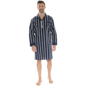 Textiel Heren Pyjama's / nachthemden Christian Cane NATYS Blauw