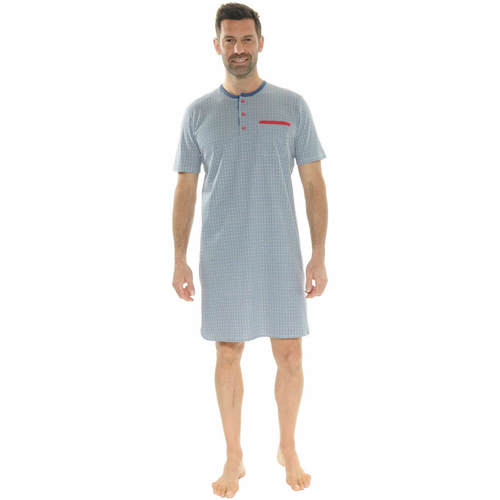 Textiel Heren Pyjama's / nachthemden Christian Cane NAEL Blauw