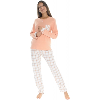 Textiel Dames Pyjama's / nachthemden Christian Cane JOYE Oranje