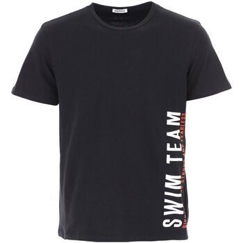Textiel Heren T-shirts korte mouwen Bikkembergs BKK1MTS04 Zwart