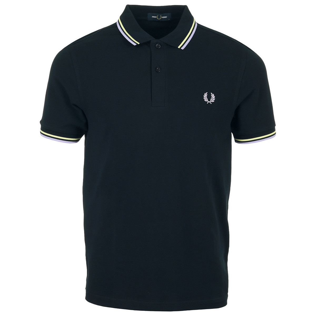 Textiel Heren T-shirts & Polo’s Fred Perry Twin Tipped Shirt Blauw