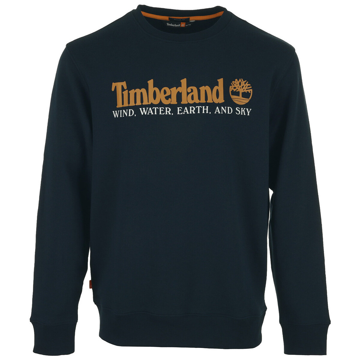 Textiel Heren Sweaters / Sweatshirts Timberland Wind water earth and Sky front Sweatshirt Blauw