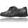Schoenen Dames Derby & Klassiek Suave 3204 Zapatos Casual con Cordones de Mujer Zwart