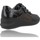 Schoenen Dames Derby & Klassiek Suave Zapatos Casual de Piel con Cordones para Mujeres de  3414 Zwart
