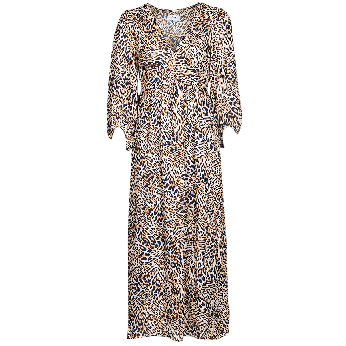 Textiel Dames Lange jurken Betty London ALMENA Luipaard