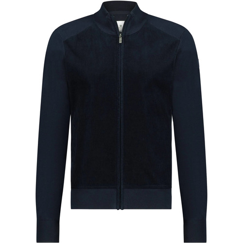 Textiel Heren Sweaters / Sweatshirts State Of Art Vest Corduroy Donkerblauw Blauw