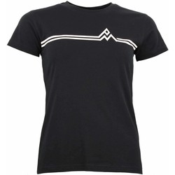 Textiel Dames T-shirts korte mouwen Peak Mountain T-shirt manches courtes femme AURELIE Zwart