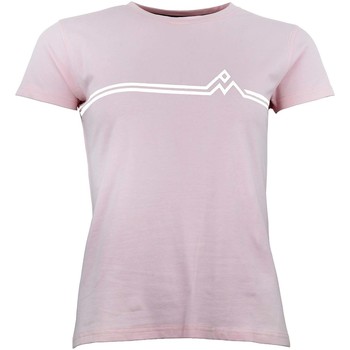Textiel Dames T-shirts korte mouwen Peak Mountain T-shirt manches courtes femme AURELIE Roze