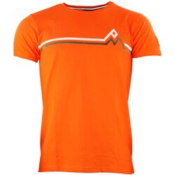 Textiel Heren T-shirts korte mouwen Peak Mountain T-shirt manches courtes homme CASA Oranje