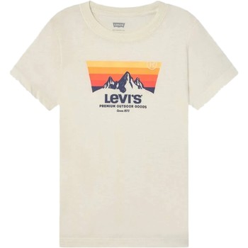 Textiel Kinderen T-shirts korte mouwen Levi's 195904 Beige